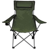 Scaun pliabil camping Fox Outdoor Deluxe, cordura, olive, perna inclusa, max