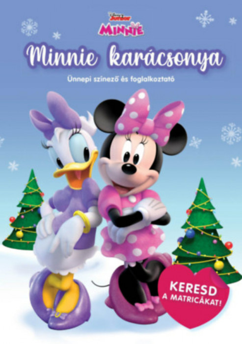 Disney Junior - Minnie kar&aacute;csonya - &Uuml;nnepi sz&iacute;nező &eacute;s foglalkoztat&oacute;