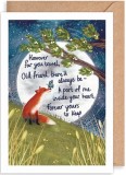 Felicitare - Forever Yours Fox &amp; Butterfly | The Art File
