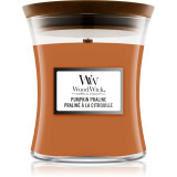 Cumpara ieftin Woodwick Pumpkin Praline lum&acirc;nare parfumată cu fitil din lemn 275 g