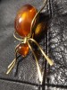 BIJUTERIE Dama ANTICA Superba BROSA Furnica model Deosebit,Bijuterie vintage dama din colectii vechi Originala 5 cm/4 cm ,etui/cutie originala-STANTA, Nuage