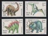 Somalia 1993 - Fauna preistorica, dinozauri, serie neuzata