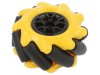 Șurub &Icirc;nșurubare Ax Galben-Negru 48mm Acoperit cu Guma