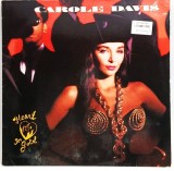 Carole DaviS &lrm;&ndash; Heart Of Gold NM / VG+ vinil LP disc synth pop Warner Bros Germania 1989