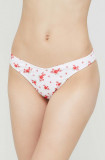 Hollister Co. bikini brazilieni culoarea alb