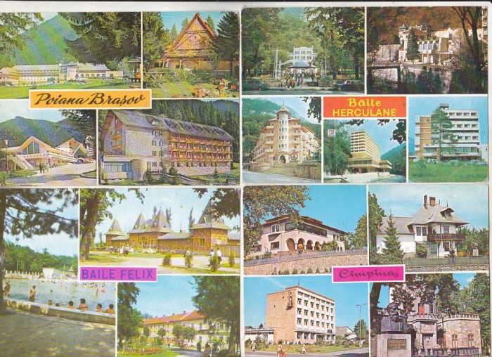bnk cp Romania - lot 60 cp diferite circulate/uzate