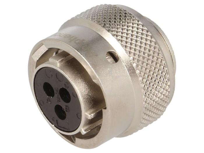 Conector mamă circular IP67 3 pini