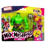 Figurina articulata cu accesorii, Marvel Avengers, Mixmashers, Hulk, F9270