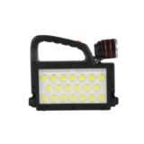 Lampa solara FOXMAG24, baterie cu litiu, 6 moduri de iluminare, incarcare solara si USB, autonomie 5-10h, negru
