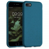 Husa pentru Apple iPhone 8/iPhone 7/iPhone SE 2, Fibre vegetale, Albastru, 49106.224, kalibri