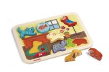 Puzzle din lemn Janod - 7 Animale de companie