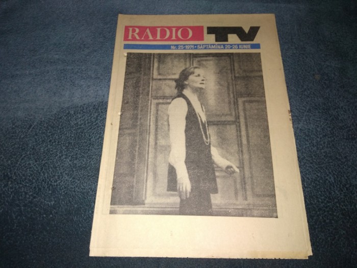 REVISTA RADIO TV NR 25 1971