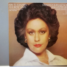 Kiri Te Kanawa - Strauss : Four Last Songs (1986/CBS/RFG) - VINIL/Vinyl/NM+