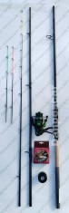 SET FEEDER Lanseta SEEKER 3,60m 180gr + Mulineta SPARKLER 4000 + 150m fir