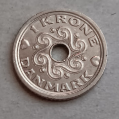 M3 C50 - Moneda foarte veche - Danemarca - 1 coroana - krone - 2005