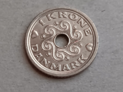 M3 C50 - Moneda foarte veche - Danemarca - 1 coroana - krone - 2005 foto