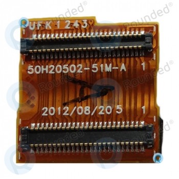 Cablu flexibil HTC Windows Phone 8X, piesă de schimb galbenă 50H20502-51M-A UFK 1243 foto