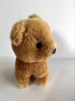 Urs, ursulet vechi Shanghai Dolls Factory SDF, anii 70 import din China 12cm foto