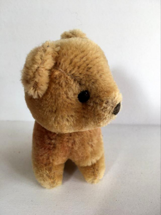 Urs, ursulet vechi Shanghai Dolls Factory SDF, anii 70 import din China 12cm