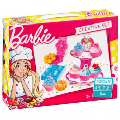 Barbie set cofetarie Mega Creative, 24 piese, 3 ani+ foto