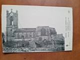 Carte postala, Eglise de Sommeilles, 1915