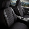 Set Huse Scaune Auto pentru Lancia Ypsilon - Panda Elegant, negru gri, 11 piese