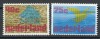 Olanda 1976 Mi 1079/80 MNH - Proiect Zuiderzee, Nestampilat
