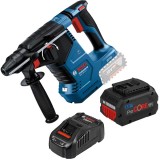 Bosch GBH 18V-24 C + ProCORE + GAL 1880 CV - Rotopercutor SDS-Plus 2.4 J + Set 1 acumulator si incarcator Li-Ion 18 V 5.5 Ah