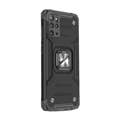 Husa pentru SAMSUNG Galaxy S20 - Ring Armor (Negru) Wozinsky foto