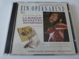 Pavarotti, - 2 cd, Idomeneo,Rigoletto, La Boheme - arii