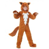 Costum de Vulpe Pentru Copii, 100 Cm, Maro