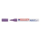 Marker Edding 750, cu vopsea, corp metalic, varf 2-4 mm, violet