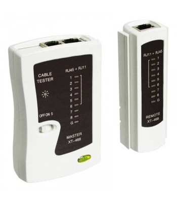 Tester retea RJ11 RJ12 RJ45 ISDN CAT5 CAT6 Goobay foto