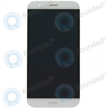Huawei G8 (RIO-L01) Modul display LCD + Digitizer argintiu foto