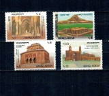 Bangladesh 1988 - Clădiri istorice, arhitectura, serie neuzata