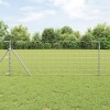 VidaXL &Icirc;mprejmuire c&acirc;mp 0.8x50 m Oțel galvanizat
