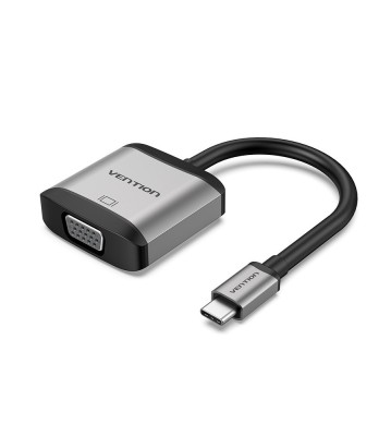 VENTION Adaptor USB C la VGA cu ieșire Full HD 1080P @ 60Hz foto