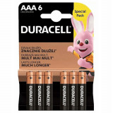 Cumpara ieftin Baterie alcalina Duracell AAA, LR03, set 6 bucati