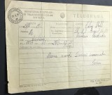 ACTE (3) - Bucovina - Campulung Est - Telegrama - RPR