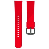 Cumpara ieftin Curea silicon, compatibila Samsung Galaxy Watch Active 2, telescoape Quick Release, Rosu, Very Dream