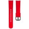 Curea silicon, compatibila Xiaomi Amazfit GTS, telescoape Quick Release, Rosu