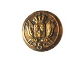 Cumpara ieftin Rar! Franța,buton militar francez din perioada Restaurației Bourbonilor(1814-1830) utilizat de Regimentul 5 Infanterie,diametrul=24 mm