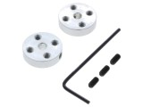 Fixare roată pentru robotică - kit adaptor, cheie imbus și şuruburi M3