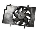 GMV radiator electroventilator Ford B-MAX, 2012-, motor 1.6, benzina, 1.6 TDCI, diesel, cu AC, 340; (2 +2) pini, SRLine