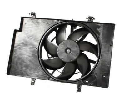 GMV radiator electroventilator Ford B-MAX, 2012-, motor 1.6, benzina, 1.6 TDCI, diesel, cu AC, 340; (2 +2) pini foto