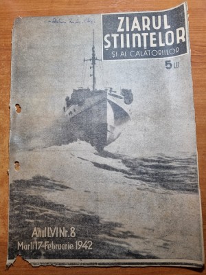 ziarul stiintelor si al calatoriilor 17 februarie 1942-armata romana in donesia foto