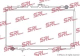 Radiator Nissan Almera 00-07, Primera 01-07, motor: 2.2 dci, 2.2 Di, 688x360x26, SRLine, Aluminiu/ Plastic brazat, 21410BN300; 21410BN301