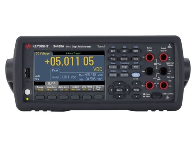 Multimetru de masă KEYSIGHT LCD TFT 4,3&quot; 6,5 cifre 480x272 3&divide;300kHz
