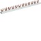 Bareta de alimentare 1P busbar furca 12M 63A Hager KDN163A