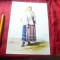 Ilustrata format mare - Folclor - Femeie de la munte - stampa ed. Muzeul Satului